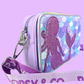 Mermaid Tales Purple Crossbody Bag for kids