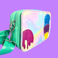 Side view of Sundae Fundae Icecream kids crossbody bag