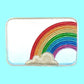 Glitter rainbow Popsy interchangeable cover for kids bag